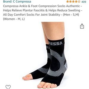Compressa Ankle & Foot Compression Socks Authentic